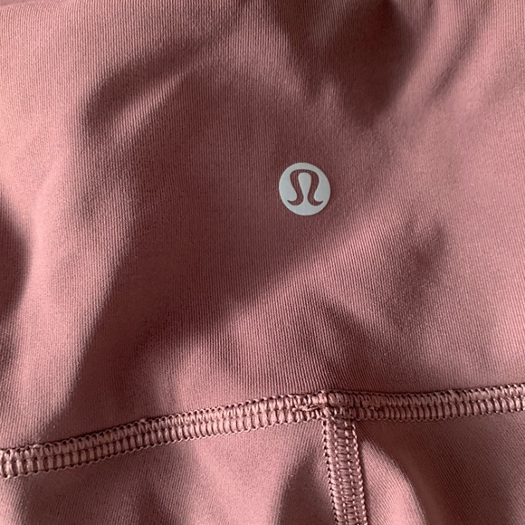 lululemon athletica Mesh high rise Mauve Leggings size 6 - Picture 5 of 8